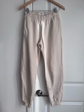 Mate The Label Organic Fleece Relaxed Pocket Sweatpants Size XS